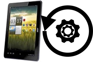 Cómo hacer reset o resetear un Acer Iconia Tab A210