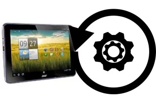 Cómo hacer reset o resetear un Acer Iconia Tab A700