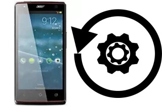 Cómo hacer reset o resetear un Acer Liquid E3