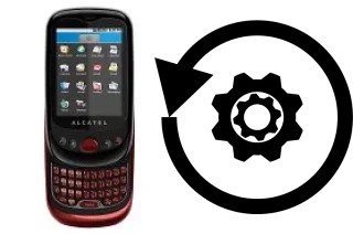 Cómo hacer reset o resetear un alcatel OT-980