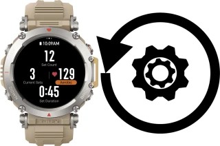 Cómo hacer reset o resetear un Amazfit T-Rex Ultra