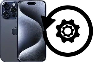 Cómo hacer reset o resetear un Apple iPhone 15 Pro