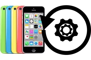 Cómo hacer reset o resetear un Apple iPhone 5c