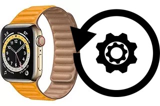 Cómo hacer reset o resetear un Apple Watch Series 6