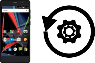 Cómo hacer reset o resetear un Archos 55 Diamond Selfie