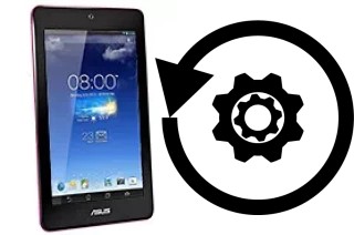 Cómo hacer reset o resetear un Asus Memo Pad HD7 16 GB