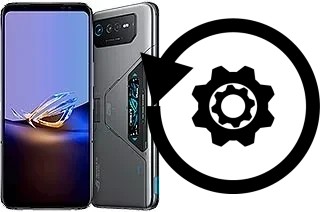 Cómo hacer reset o resetear un Asus ROG Phone 6D Ultimate