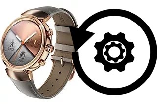 Cómo hacer reset o resetear un Asus Zenwatch 3 WI503Q