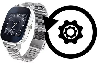 Cómo hacer reset o resetear un Asus Zenwatch 2 WI502Q