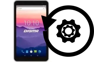 Cómo hacer reset o resetear un Digma Optima 7018N 4G