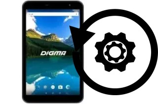 Cómo hacer reset o resetear un Digma Optima 8019N 4G