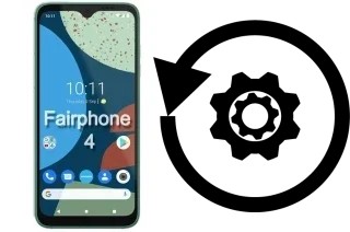 Cómo hacer reset o resetear un Fairphone 4