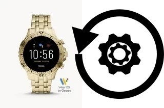 Cómo hacer reset o resetear un Fossil Gen 5 Garrett