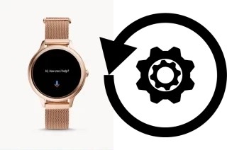 Cómo hacer reset o resetear un Fossil Gen 5e (42mm)