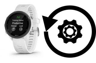 Cómo hacer reset o resetear un Garmin Forerunner 245 Music