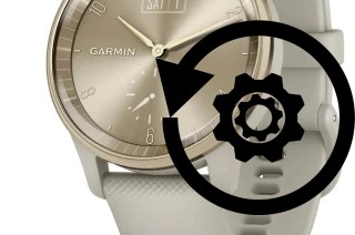 Cómo hacer reset o resetear un Garmin vívomove Trend