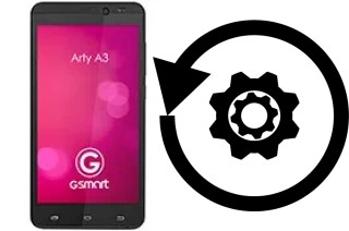 Cómo hacer reset o resetear un Gigabyte GSmart Arty A3