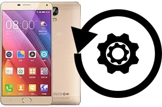 Cómo hacer reset o resetear un Gionee Marathon M5 Plus