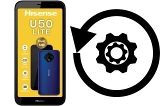 Cómo hacer reset o resetear un HiSense U50 Lite