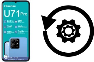 Cómo hacer reset o resetear un HiSense U71 Pro
