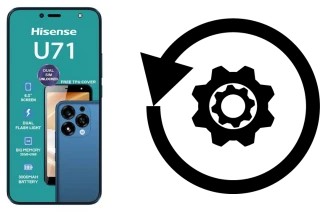 Cómo hacer reset o resetear un HiSense U71