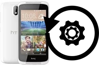 Cómo hacer reset o resetear un HTC Desire 326G dual sim