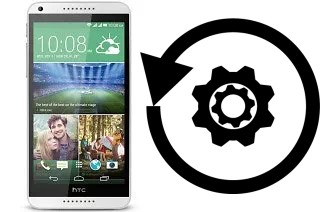 Cómo hacer reset o resetear un HTC Desire 816G dual sim