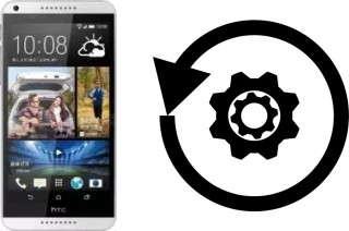 Cómo hacer reset o resetear un HTC Desire 816 Dual