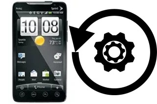 Cómo hacer reset o resetear un HTC Evo 4G