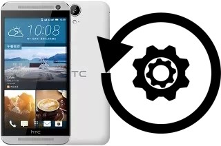 Cómo hacer reset o resetear un HTC One E9