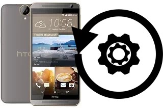 Cómo hacer reset o resetear un HTC One E9+