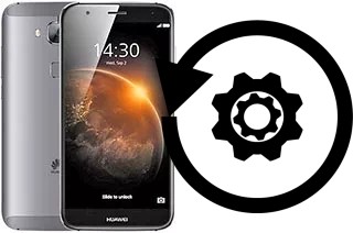 Cómo hacer reset o resetear un Huawei G7 Plus