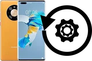 Cómo hacer reset o resetear un Huawei Mate 40 Pro 4G