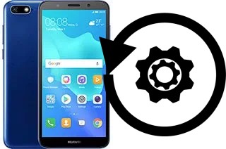 Cómo hacer reset o resetear un Huawei Y5 lite (2018)