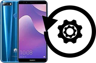 Cómo hacer reset o resetear un Huawei Y7 (2018)