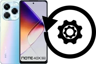 Cómo hacer reset o resetear un Infinix Note 40X 5G