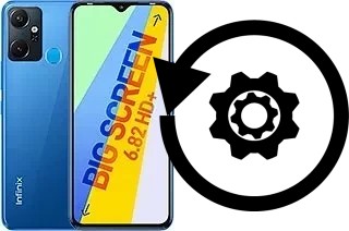 Cómo hacer reset o resetear un Infinix Smart 6 Plus (India)