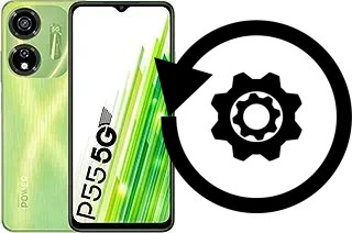 Cómo hacer reset o resetear un itel itel P55 5G