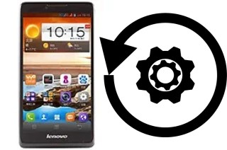 Cómo hacer reset o resetear un Lenovo A880