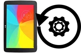 Cómo hacer reset o resetear un LG G Pad 10.1 LTE