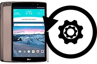 Cómo hacer reset o resetear un LG G Pad II 8.3 LTE