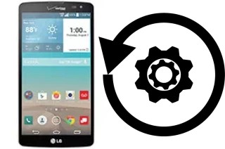 Cómo hacer reset o resetear un LG G Vista (CDMA)