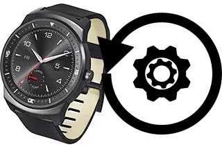 Cómo hacer reset o resetear un LG G Watch R W110