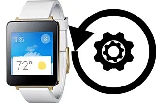 Cómo hacer reset o resetear un LG G Watch W100