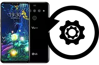 Cómo hacer reset o resetear un LG V50 ThinQ 5G