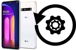 Cómo hacer reset o resetear un LG V60 ThinQ 5G UW