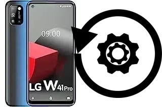 Cómo hacer reset o resetear un LG W41+