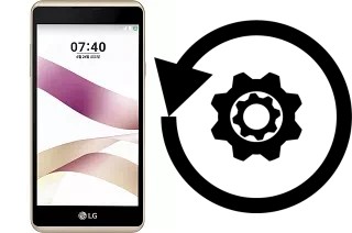 Cómo hacer reset o resetear un LG X Skin