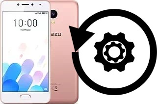 Cómo hacer reset o resetear un Meizu M5c