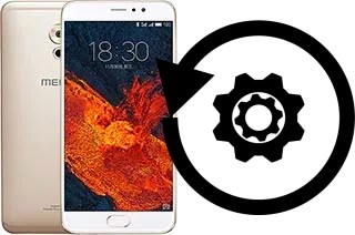 Cómo hacer reset o resetear un Meizu Pro 6 Plus